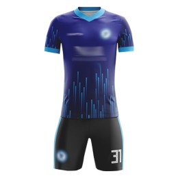 訂製團隊足球服  設計V領撞色袖吸濕排汗足球服套裝足球供應商 FJ013 訂製團隊足球服  設計V領撞色袖吸濕排汗足球服套裝足球供應商 FJ013